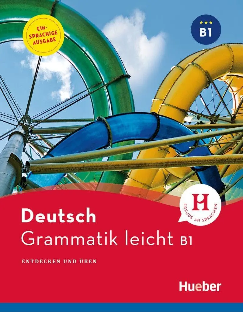 Обкладника "Deutsch Grammatik leicht B1" Обкладинка "Deutsch Grammatik leicht B1"