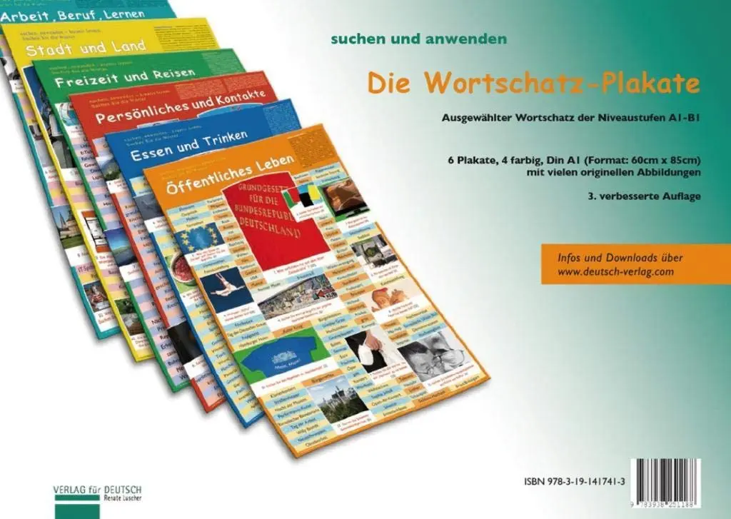 Обкладинка "Die Wortschatz Plakate"
