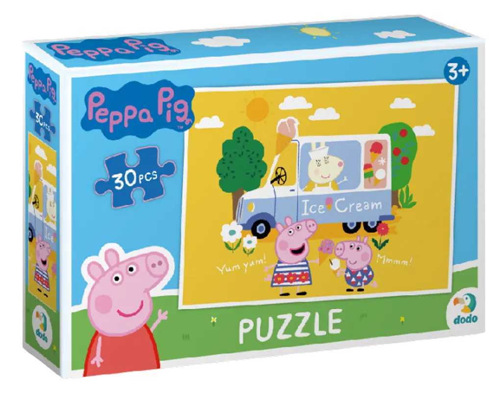 Обкладника "Пазл на 30 елементів Peppa Pig" Обкладинка "Пазл на 30 елементів Peppa Pig"
