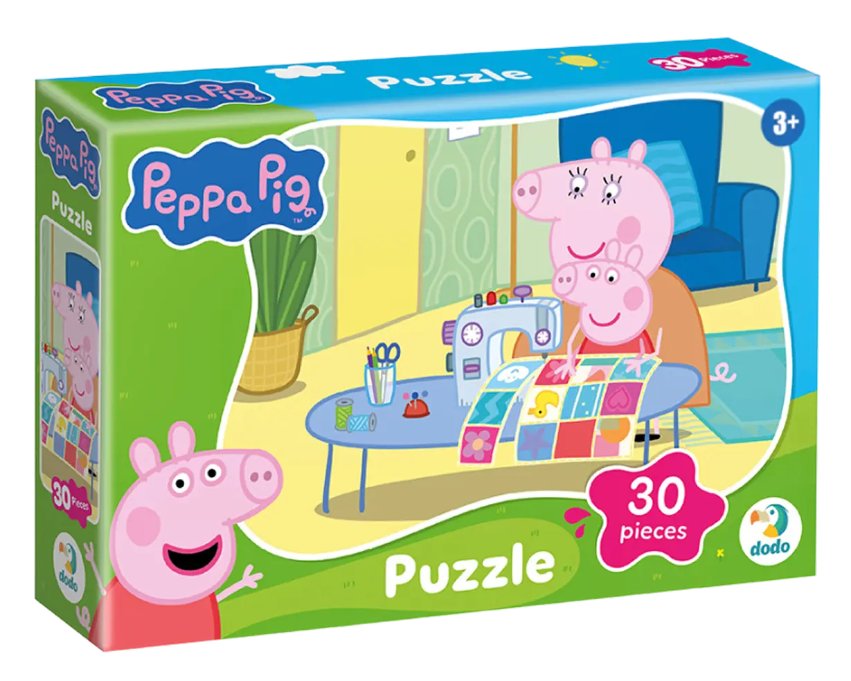 Пазл на 30 елементів Peppa Pig. Ковдра для Немовля