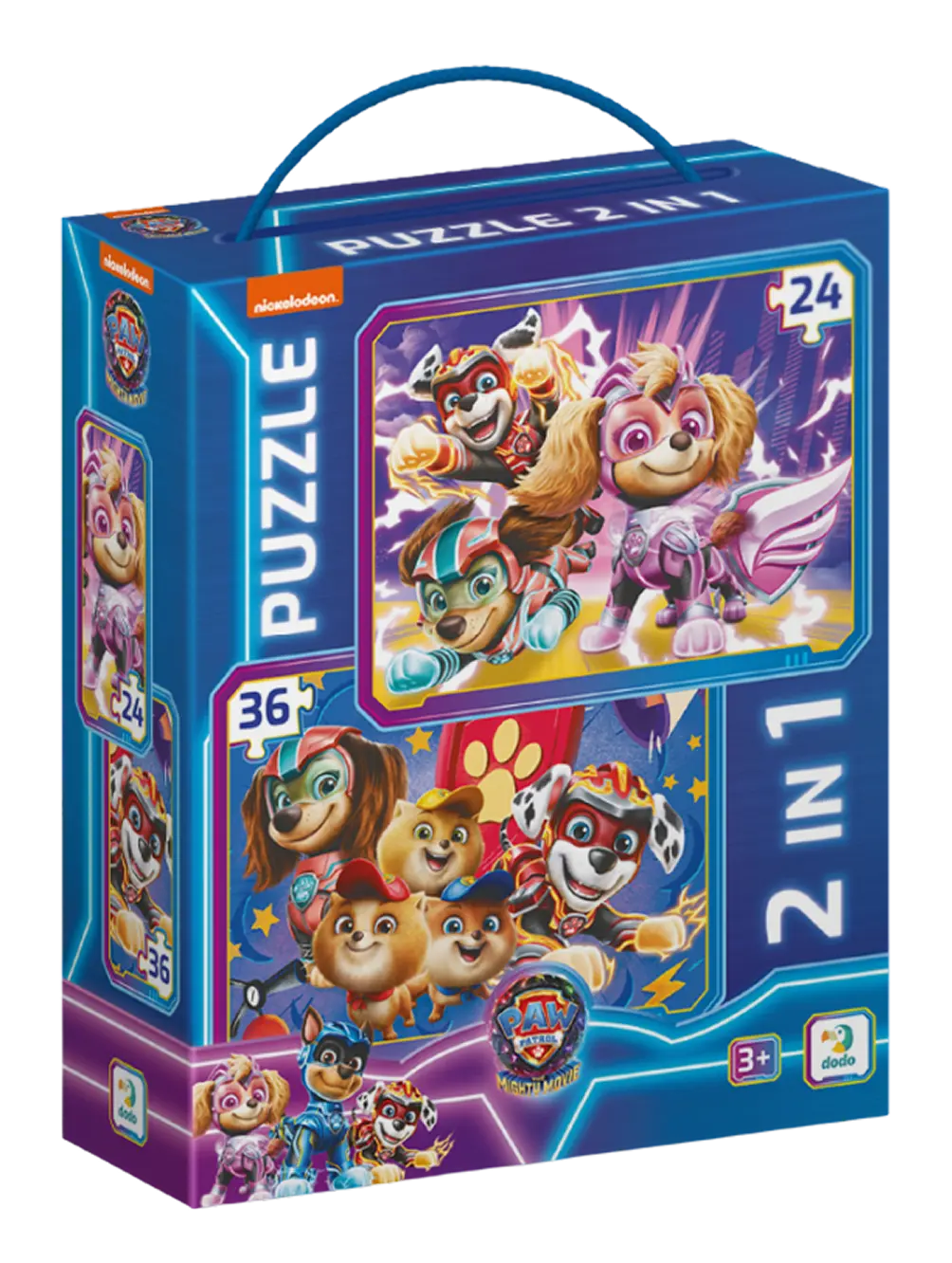 Обкладинка "Пазл 2 в 1 Paw Patrol. Зберігаємо світ у безпеці!"