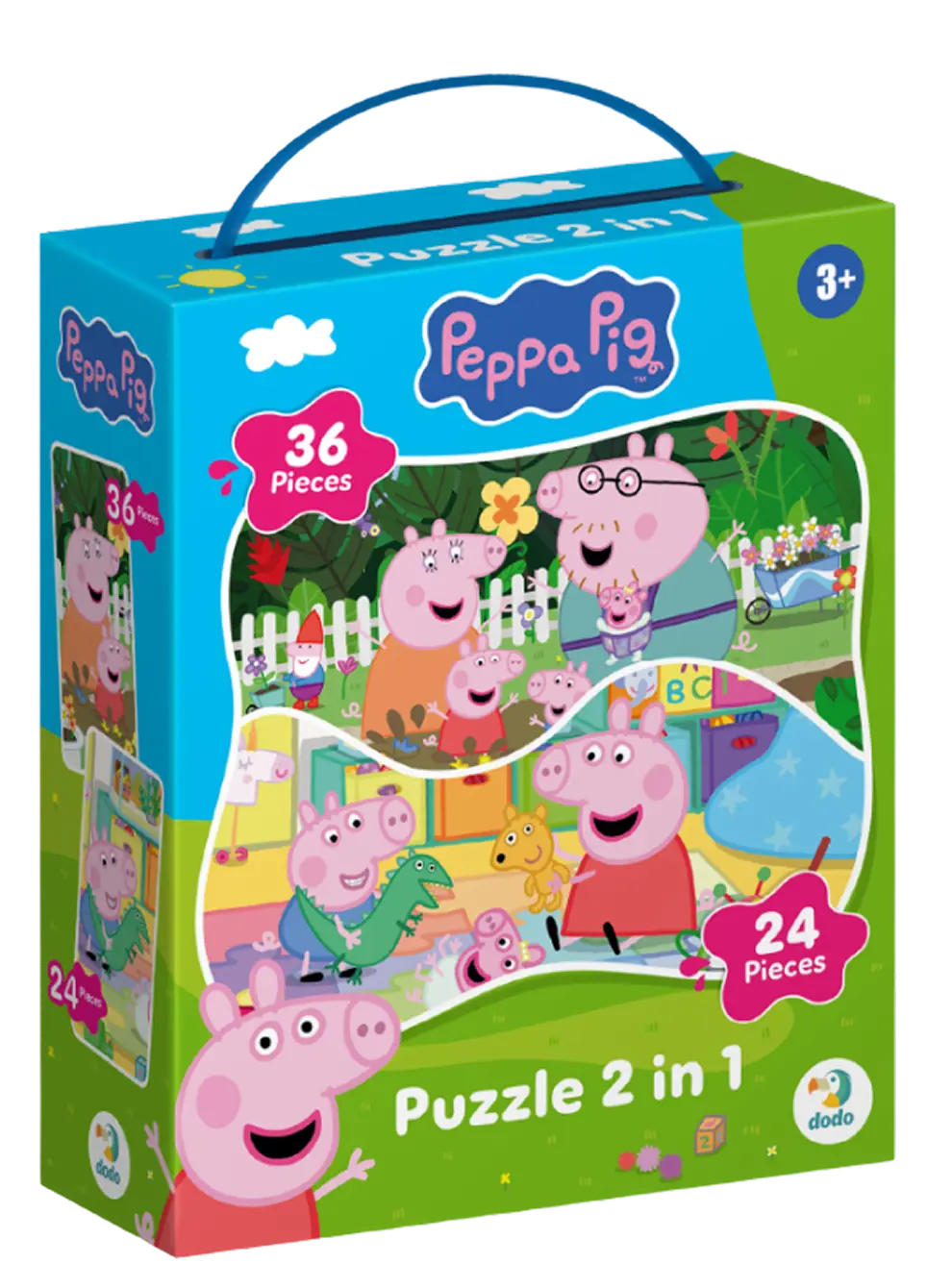 Обкладинка "Пазл 2 в 1 Peppa Pig. Час разом!"