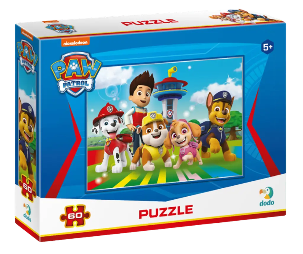 Обкладника "Пазл на 60 елементів Paw Patrol" Обкладинка "Пазл на 60 елементів Paw Patrol"