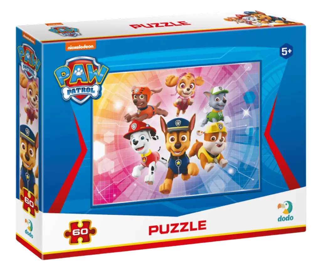 Обкладинка "Пазл на 60 елементів Paw Patrol"
