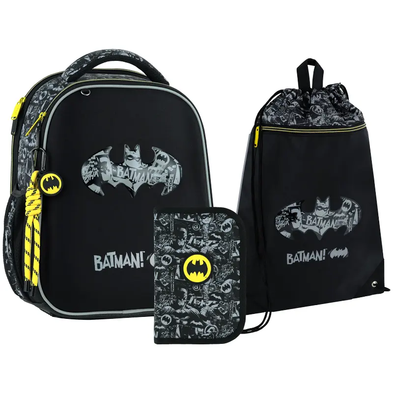 Обкладинка "Шкільний набір Kite Education DC Comics (рюкзак, пенал, сумка)"