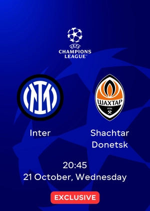Inter — Shakhtar