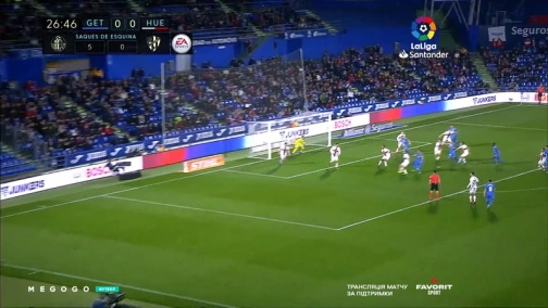 Round 27. Getafe — Huesca 2:1. Match overview