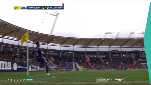 Round 28. Toulouse — Guingamp 1:0. Match overview