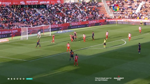 Round 27. Girona — Valencia 2:3. Match overview