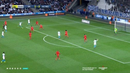 28 тур. Марсель — Ницца 1:0. Обзор матча