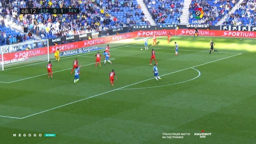 Round 28. Espanyol — Sevilla 0:1. Match overview