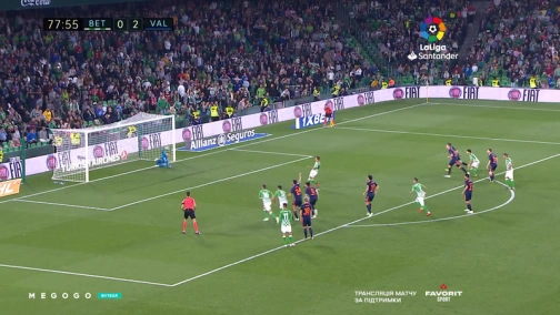 33 тур. Бетис — Валенсия 1:2. Обзор матча