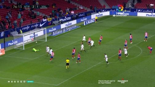 34 тур. Атлетіко — Валенсія 3:2. Огляд матчу