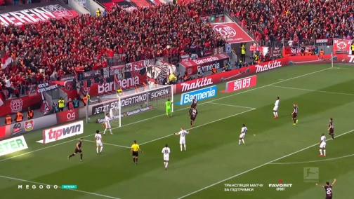 32 тур. Байер — Айнтрахт 6:1. Обзор матча