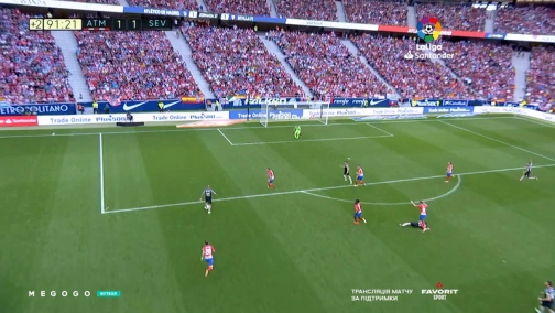 37-й тур. Атлетико — Севилья 1:1. Обзор матча