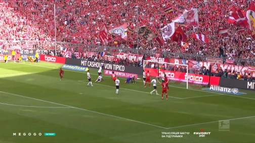 34-й тур. Бавария — Айнтрахт 5:1. Обзор матча