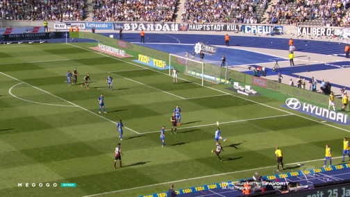 34-й тур. Герта — Баєр 1:5. Огляд матчу