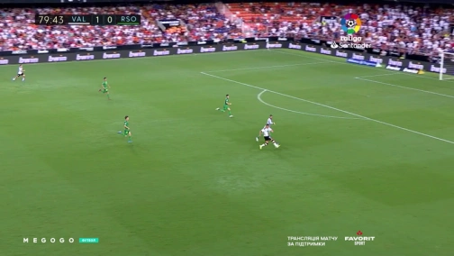 Round 1. Valencia — Real Sociedad 1:1. Highlights