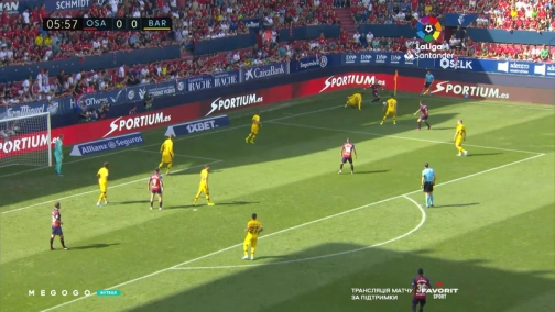Round 3. Osasuna — Barcelona 2:2. Highlights