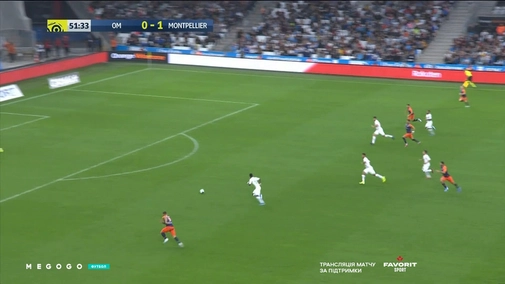 Round 6. Marseille — Montpellier 1:1. Highlights