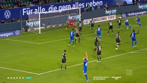 5 тур. Вольфсбург — Хоффенхайм 1:1. Обзор матча