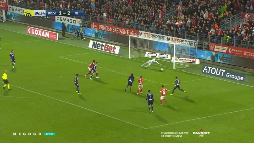 Round 7. Stade Brestois 29 — Lyon 2:2. Highlights