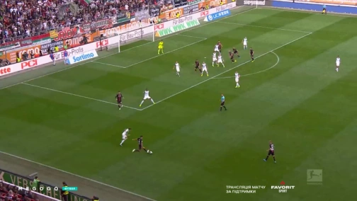 Round 6. Augsburg — Bayer Leverkusen 0:3. Highlights