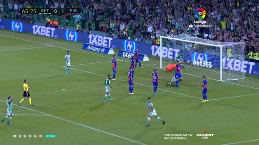 Round 8. Betis — Eibar 1:1. Highlights