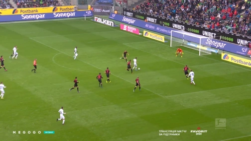 7-й тур. Боруссія Менхенгладбах — Аугсбург 5:1. Огляд матчу