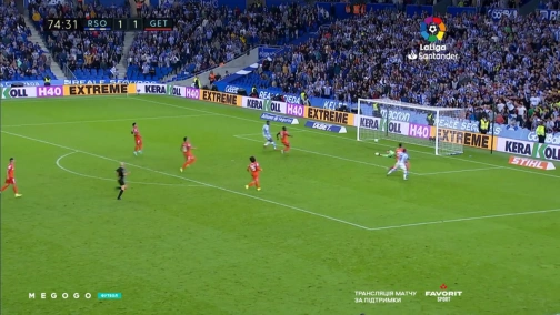 8-й тур. Реал Сосьедад — Хетафе 1:2. Обзор матча