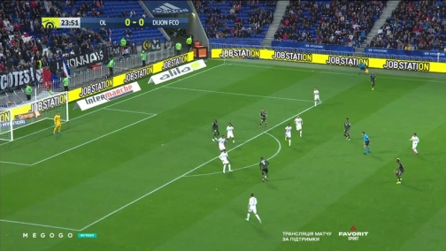 Round 10. Lyon — Dijon 0:0. Highlights