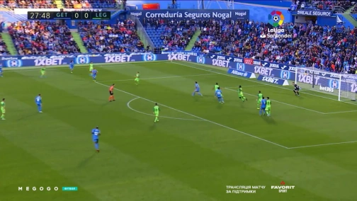 Round 9. Getafe — Leganés 2:0. Highlights