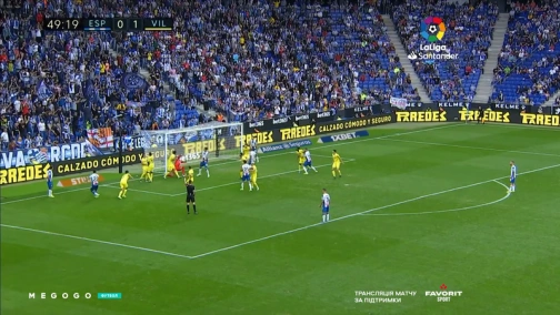 9-й тур. Эспаньол — Вильярреал 0:1. Обзор матча