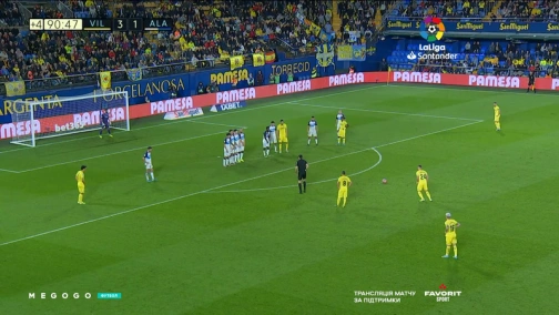Round 10. Villarreal — Alaves 4:1. Highlights