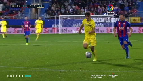 Round 11. Eibar — Villarreal 2:1. Highlights