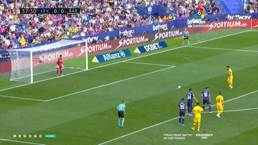 Round 12. Levante — Barcelona 3:1. Highlights