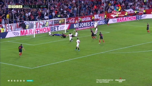 12-й тур. Севилья — Атлетико 1:1. Обзор матча