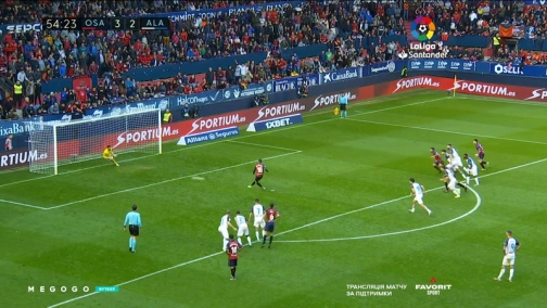 12-й тур. Осасуна — Алавес 4:2. Обзор матча