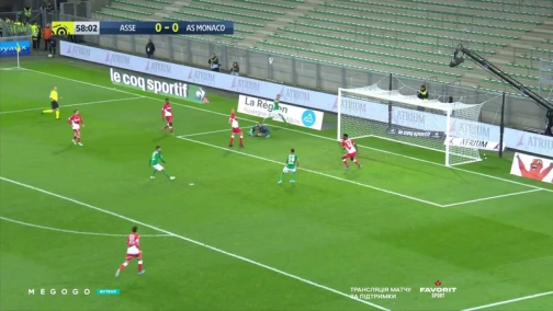 Round 12. Saint Etienne — Monaco 1:0. Highlights