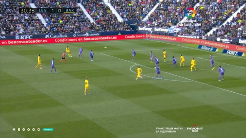 14-й тур. Леганес — Барселона 1:2. Огляд матчу