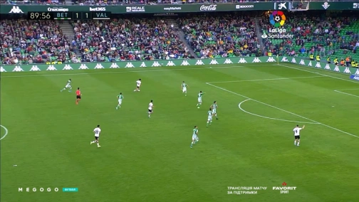 14-й тур. Бетіс — Валенсія 2:1. Огляд матчу