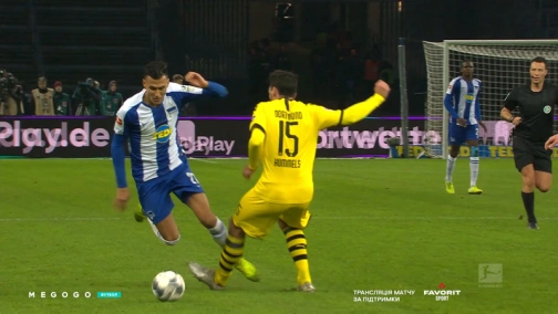 13-й тур. Герта — Боруссия Дортмунд 1:2. Обзор матча