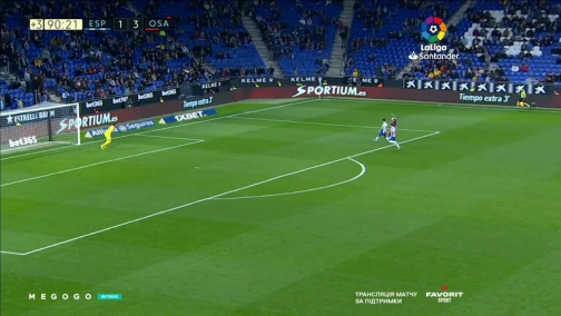 15-й тур. Эспаньол — Осасуна 2:4. Обзор матча