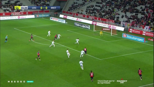 17-й тур. Лилль — Брест 1:0. Обзор матча