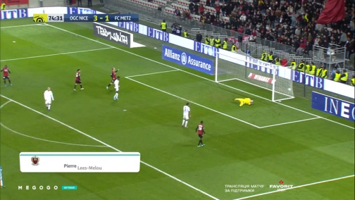 17-й тур. Ницца — Мец 4:1. Обзор матча