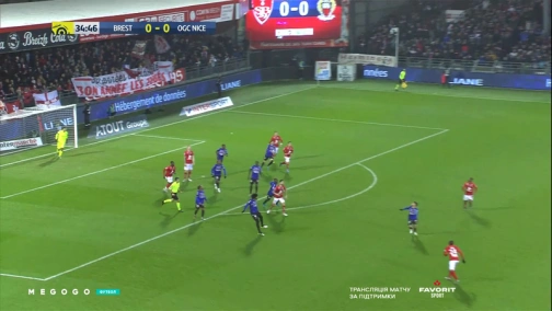 18-й тур. Брест — Ницца 0:0. Обзор матча