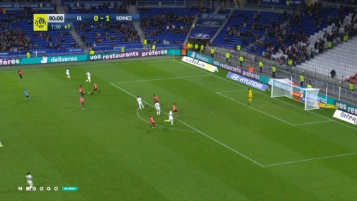 Round 18. Lyon — Rennes 0:1. Highlights