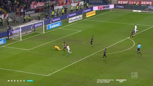 Round 16. Eintracht Frankfurt — Cologne 2:4. Highlights