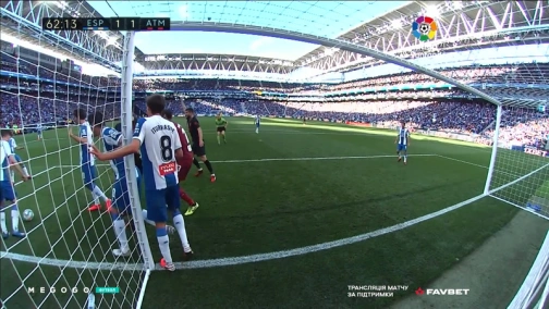 26-й тур. Эспаньол — Атлетико. 1:1 Обзор матча