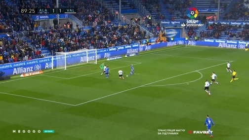 27-й тур. Алавес — Валенсия. 1:1 Обзор матча